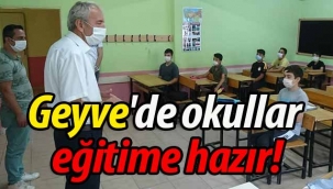 Geyve'de okullar eğitime hazır!