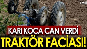 Hendek'te traktör faciası!