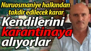 Nuruosmaniye halkından takdir edilecek karar