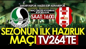 Sezonun ilk hazırlık maçı TV264'de