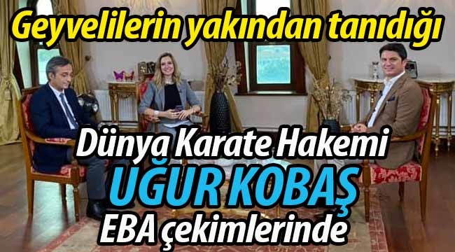 Uğur Kobaş, EBA TV çekimlerinde