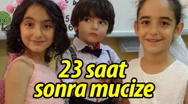 23 saat sonra gelen mucize!