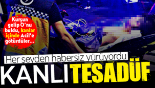 Alifuatpaşa'da kanlı tesadüf!