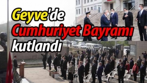 Geyve'de Cumhuriyet Bayramı Kutlandı
