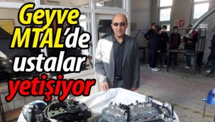 Geyve MTAL'de ustalar yetişiyor!