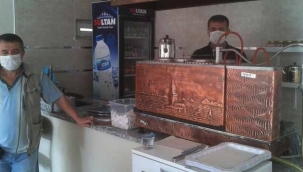 Geyveli kahveciler virüse karşı tedbirli