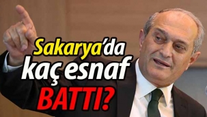 Sakarya'da kaç esnaf kepenk kapattı?