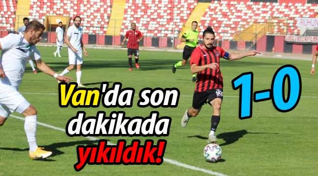 Van'da son dakikada yıkıldık! 