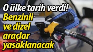 Benzinli ve dizel araçlar yasaklanacak