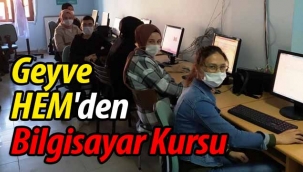 Geyve Halk Eğitim'den Bilgisayar Kursu