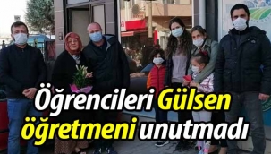 Öğrencileri Gülsen öğretmeni unutmadı