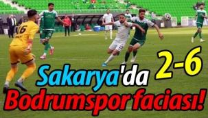 Sakarya'da Bodrumspor faciası! 2-6