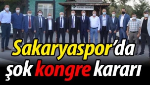 Sakaryaspor'da şok kongre kararı!