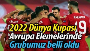 2022 Dünya Kupası Avrupa Elemeleri'nde rakiplerimiz belli oldu