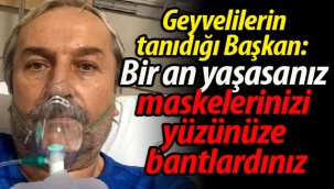 Corona'ya yakalanan başkan böyle seslendi
