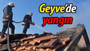 Geyve'de yangın!