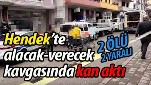 Hendek'te alacak-verecek kavgasında kan aktı!