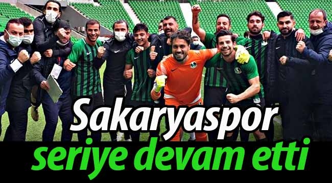 Sakaryaspor, seriye devam etti