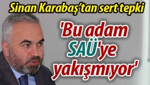 Sinan Karabaş'tan sert tepki