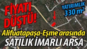 Alifuatpaşa-Eşme arasında Satılık İmarlı Arsa