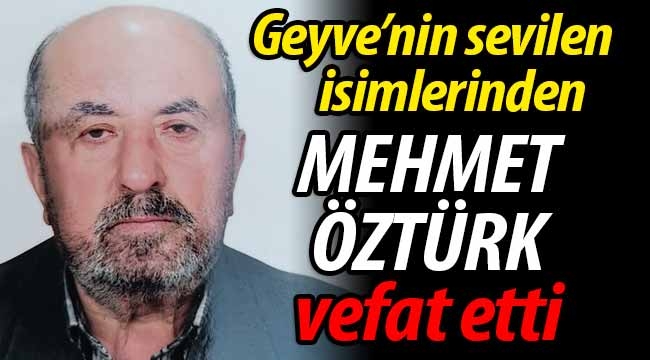 (Argatlı) Mehmet Öztürk vefat etti