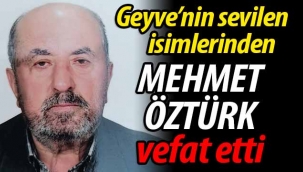 (Argatlı) Mehmet Öztürk vefat etti