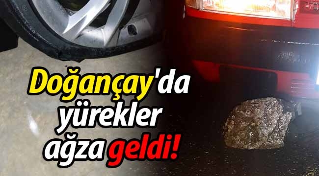 Doğançay'da yürekler ağza geldi!