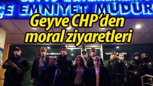 Geyve CHP'den moral ziyaretleri