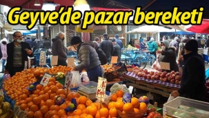 Geyve'de pazar bereketi!