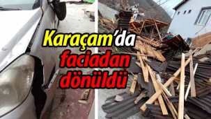 Geyve Karaçam'da faciadan dönüldü!