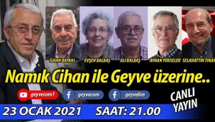 Namık Cihan ile Geyve üzerine.. / CANLI YAYIN (4.HAFTA)