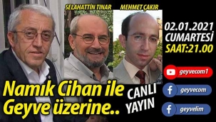 Namık Cihan ile Geyve üzerine.. /CANLI YAYIN
