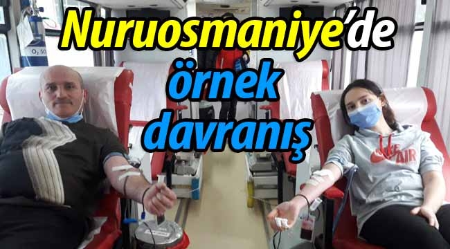 Nuruosmaniye'de örnek davranış