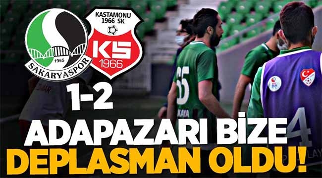 Sakaryaspor tat vermiyor: 1-2