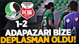 Sakaryaspor tat vermiyor: 1-2