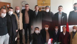 Ülkü Ocakları İl Başkanı Sofuoğlu Geyve'deydi