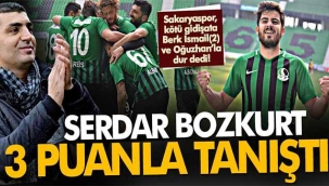 Bozkurt 3 puanla tanıştı!
