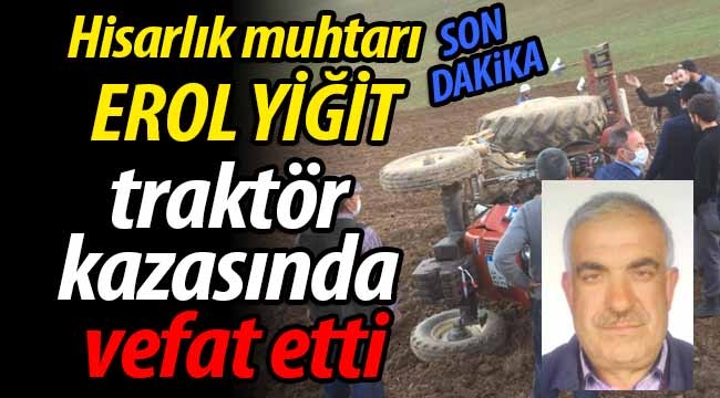 Hisarlık'ta Acı Kaza!