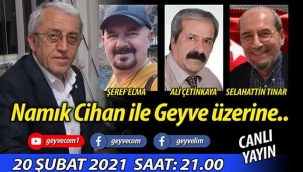 Namık Cihan ile Geyve üzerine.. / CANLI YAYIN (8.HAFTA)