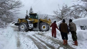 Sakarya'da 42 grup yolu ulaşıma açıldı