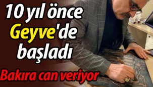 10 yıl önce Geyve'de başladı