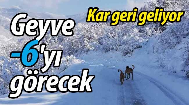 Dikkat Geyve -6'yı görecek!