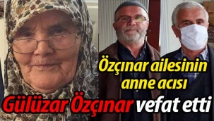 Özçınar ailesinin anne acısı