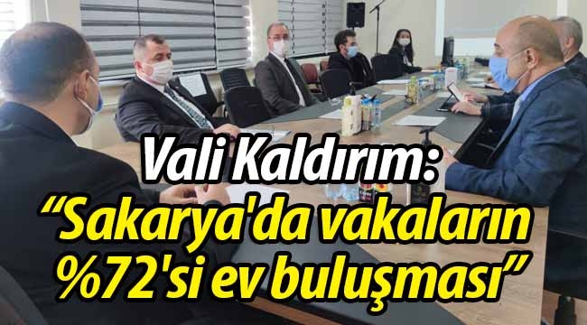 "Sakarya'da vakaların %72'si ev buluşması"