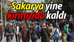 Sakarya yine kırmızıda kaldı