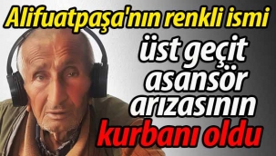 Üst geçit asansör arızasının kurbanı oldu