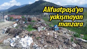 Alifuatpaşa'ya yakışmayan manzara