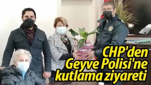 CHP'den Geyve Polisi'ne kutlama ziyareti