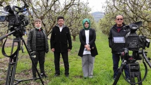Çiftçi Tv, Geyve Ayvası için ilçede çekim yaptı
