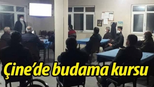 Çine'de budama kursu